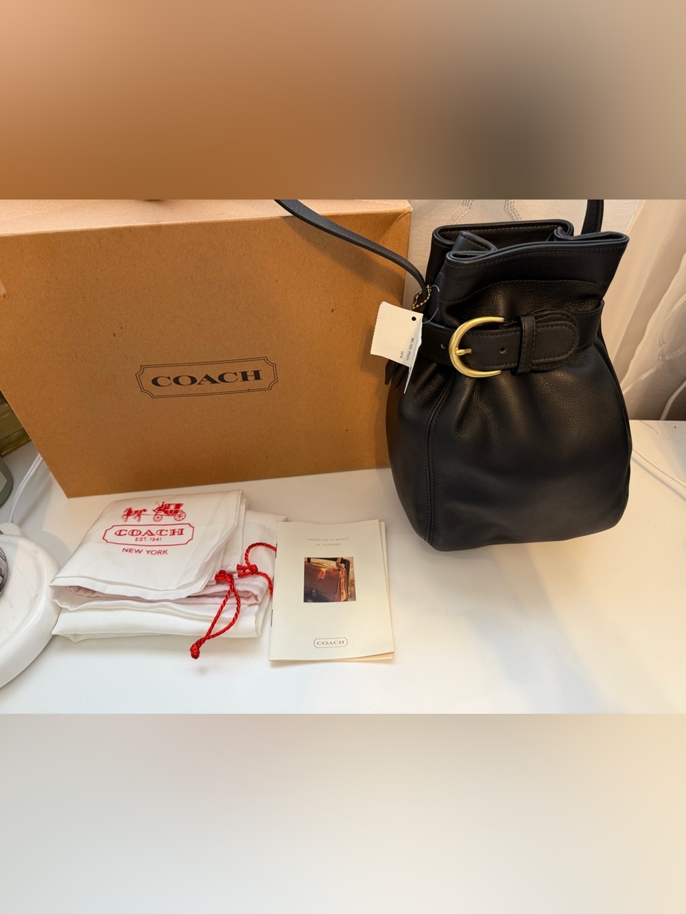 Coach Belted Pouch #4156